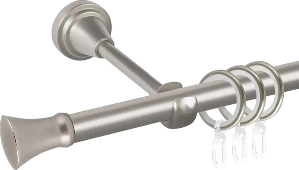 Изображение товара Карниз для штор АС ФОРОС Prime D16Г + наконечники Монако (2м, сатин)