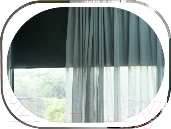 Изображение товара Зеркало Пекам Anna 80x60 / anna-80x60B (с подсветкой, с бесконтактным сенсором)