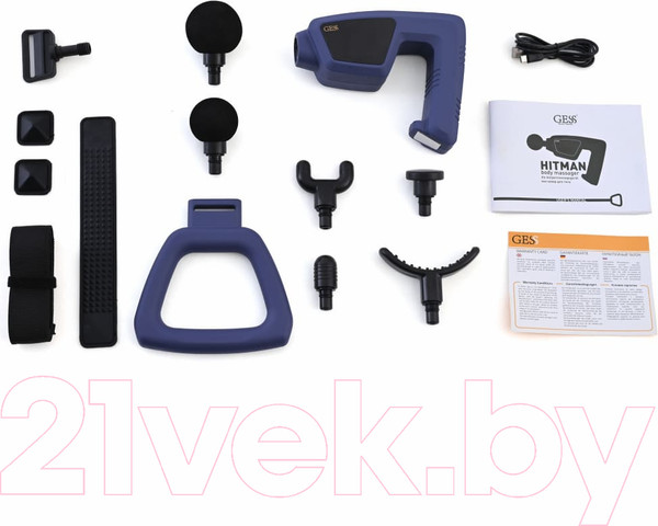 Изображение товара Массажный пистолет Gess Hitman / GESS-880