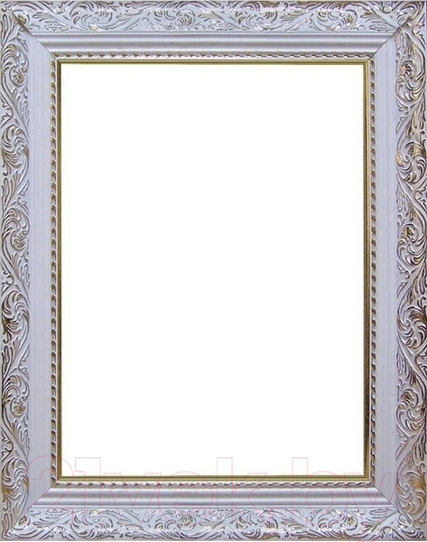 Изображение товара Рамка Декарт 40x50 8Л2299 (белый с золотом)