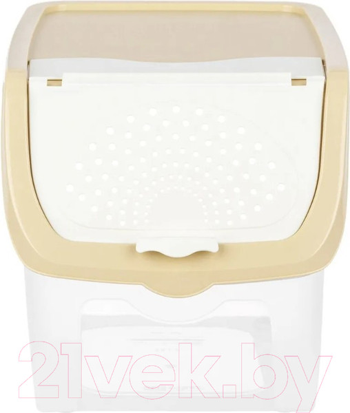 Изображение товара Набор контейнеров El Casa 506 / 640342_2 (2шт, прозрачный/бежевый)