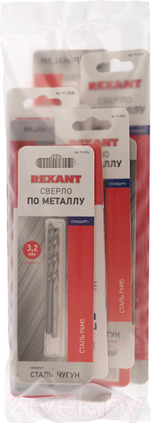 Изображение товара Набор сверл Rexant 91-0595 (11шт)