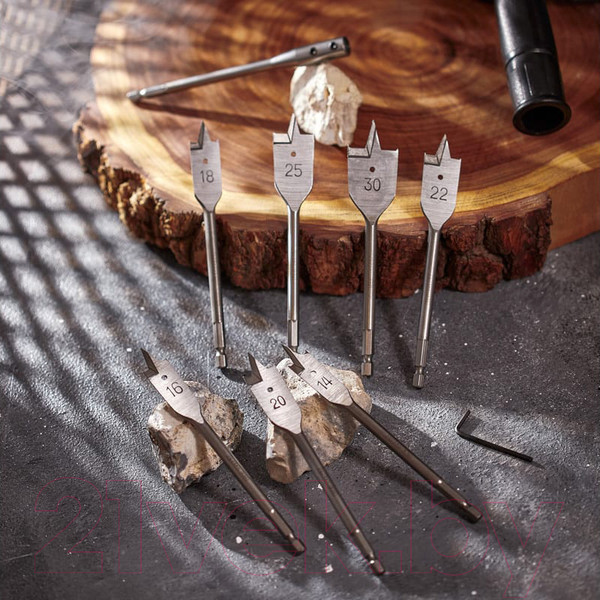 Изображение товара Набор сверл Kranz KR-91-0762 (9шт)