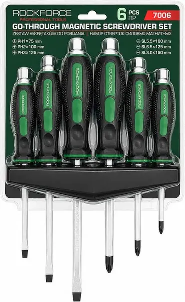 Изображение товара Набор отверток RockForce RF-7006 (26538)