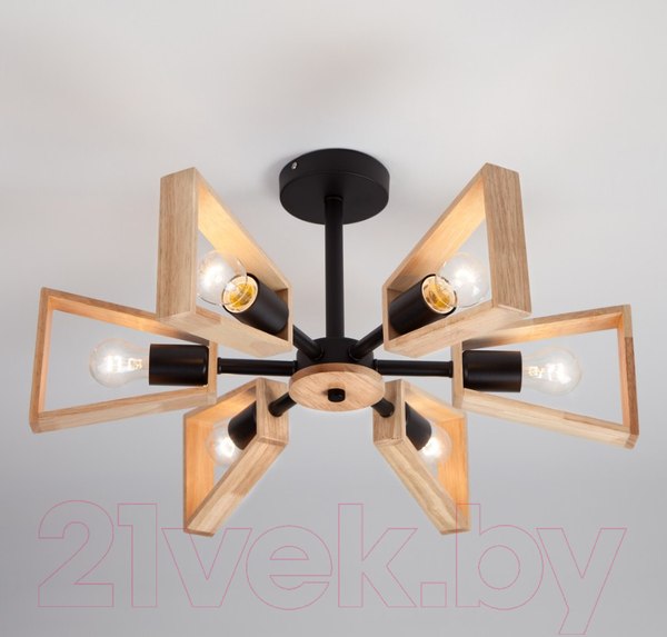 Изображение товара Люстра Евросвет Klark 70056/6 (черный)