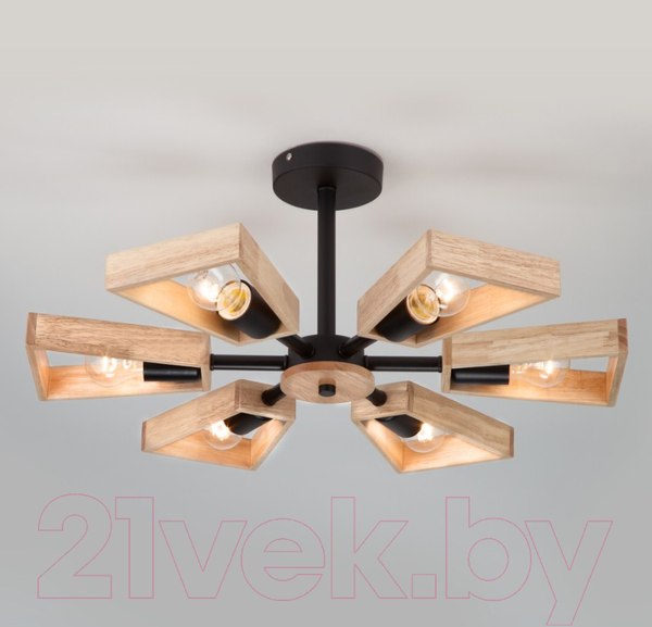 Изображение товара Люстра Евросвет Klark 70056/6 (черный)