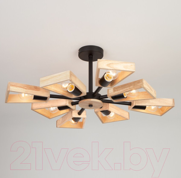 Изображение товара Люстра Евросвет Klark 70056/8 (черный)