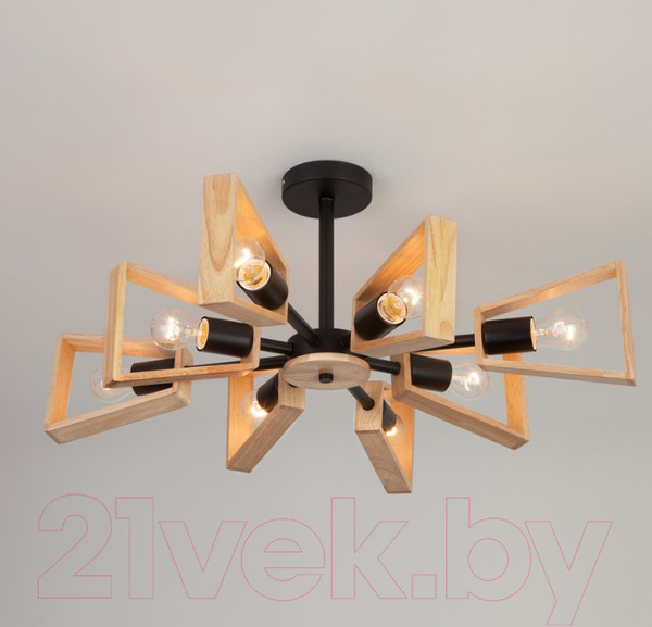 Изображение товара Люстра Евросвет Klark 70056/8 (черный)