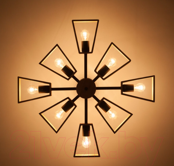 Изображение товара Люстра Евросвет Klark 70056/8 (черный)