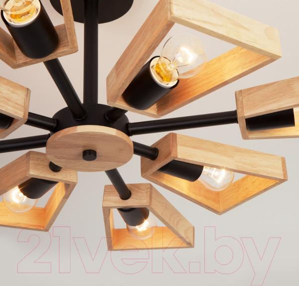 Изображение товара Люстра Евросвет Klark 70056/8 (черный)