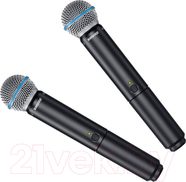 Изображение товара Набор микрофонов Shure BLX288E/B58