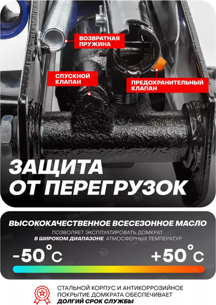 Изображение товара Подкатной домкрат Forsage F-T83006B (16904)