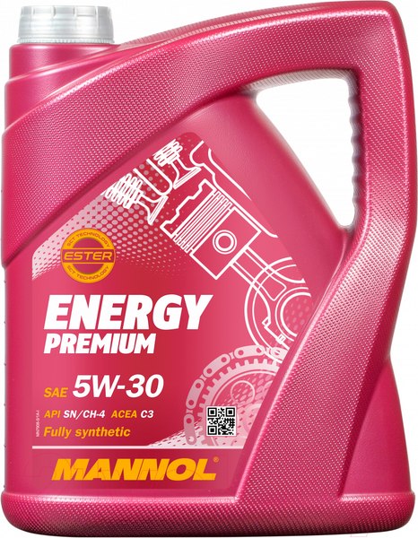 Изображение товара Моторное масло Mannol Energy Premium 5W30 / MN7908-5 (5л)