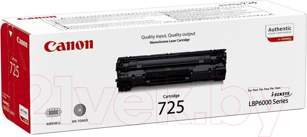 Изображение товара Принтер Canon I-Sensys LBP-6030B с картриджем 725 (черный)