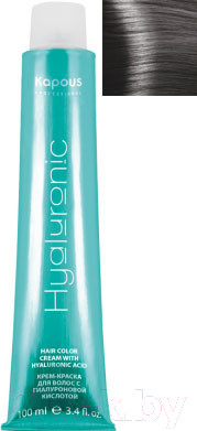 Изображение товара Крем-краска для волос Kapous Hyaluronic Acid с гиалуроновой кислотой 01 (усилитель пепельный)