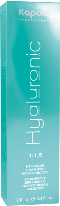 Изображение товара Крем-краска для волос Kapous Hyaluronic Acid с гиалуроновой кислотой 07 (усилитель синий)
