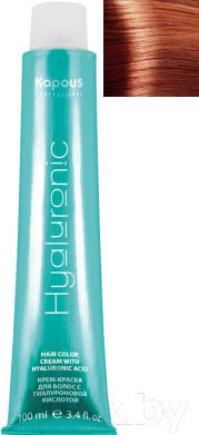 Изображение товара Крем-краска для волос Kapous Hyaluronic Acid с гиалуроновой кислотой 04 (усилитель медный)