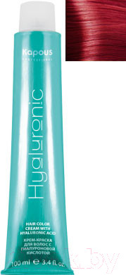 Изображение товара Крем-краска для волос Kapous Hyaluronic Acid с гиалуроновой кислотой 06 (усилитель красный)
