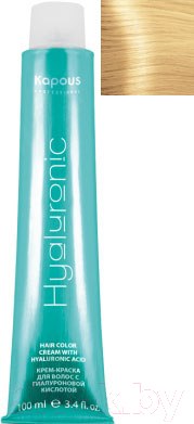Изображение товара Крем-краска для волос Kapous Hyaluronic Acid с гиалуроновой кислотой 10.3 (платиновый блонд золотой)