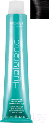 Изображение товара Крем-краска для волос Kapous Hyaluronic Acid с гиалуроновой кислотой 4.18 (коричневый лакричный)