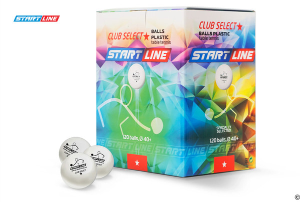 Изображение товара Набор мячей для настольного тенниса Start Line lub Select 1 / 311209