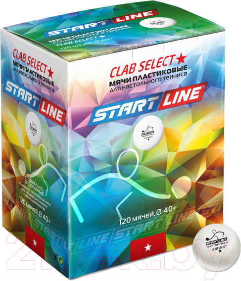 Изображение товара Набор мячей для настольного тенниса Start Line lub Select 1 / 311209