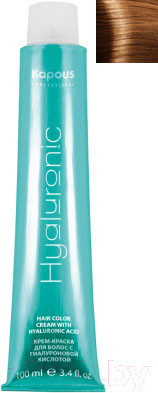 Изображение товара Крем-краска для волос Kapous Hyaluronic Acid с гиалуроновой кислотой 8.43 (светлый блонд медный золотистый)