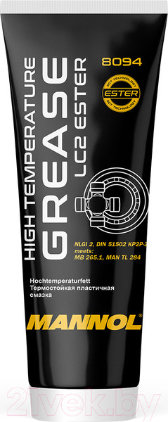 Изображение товара Смазка техническая Mannol LC-2 High Temperature Grease / 52238 (230г)