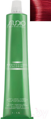 Изображение товара Крем-краска для волос Kapous Studio Professional с женьшенем и рисовыми протеинами 06 (усилитель красный)