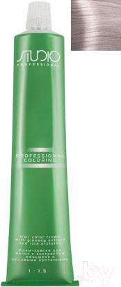 Изображение товара Крем-краска для волос Kapous Studio Professional с женьшенем и рисовыми протеинами 10.02 (перламутровый блонд)