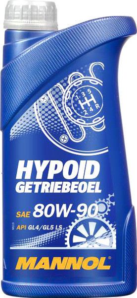 Изображение товара Трансмиссионное масло Mannol Hypoid 80W90 GL-4/GL-5 LS / MN8106-1 (1л)