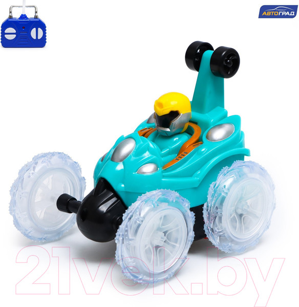Изображение товара Радиоуправляемая игрушка Автоград Перевертыш Трюк / 7706961 (синий)