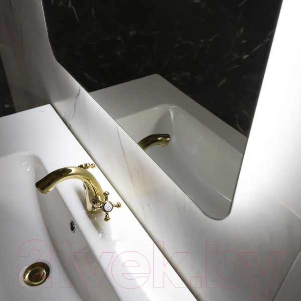 Изображение товара Зеркало Пекам MartaFly 80x110 / MartaFly-80x110 (с подсветкой, с механической клавишей)