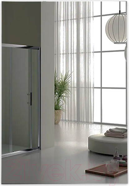 Изображение товара Зеркало Пекам Greta Fly 80x110 / GretaFly-80x110 (с подсветкой, с механической клавишей)