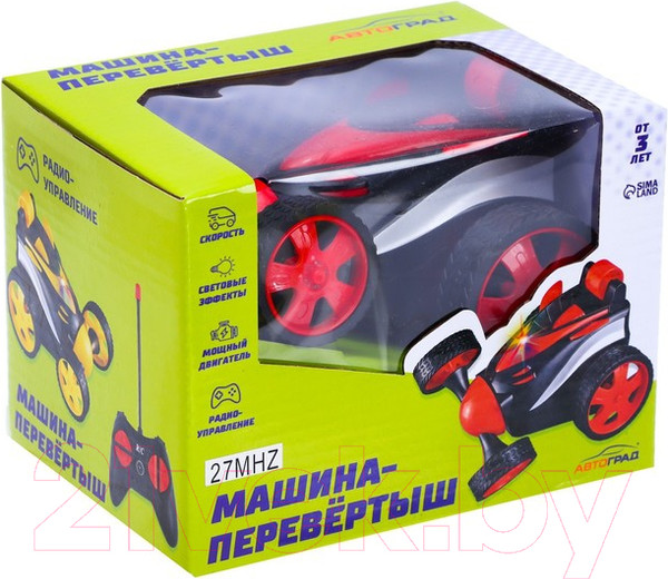Изображение товара Радиоуправляемая игрушка Автоград Перевертыш Циклон / 6975590 (красный)