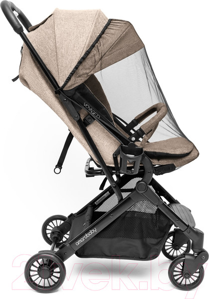 Изображение товара Детская прогулочная коляска Amarobaby Voyager / AB22-10VOYAGER/12 (коричневый)