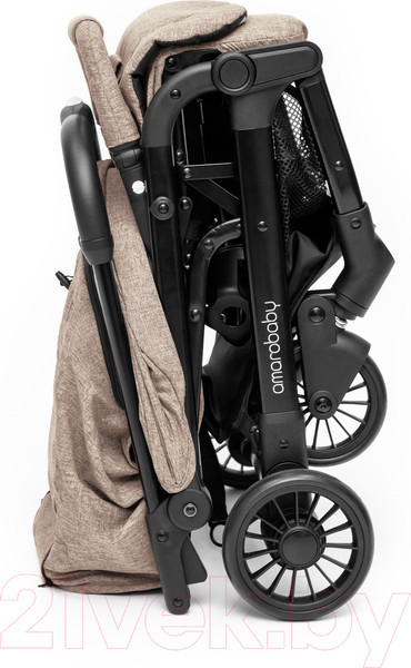 Изображение товара Детская прогулочная коляска Amarobaby Voyager / AB22-10VOYAGER/12 (коричневый)