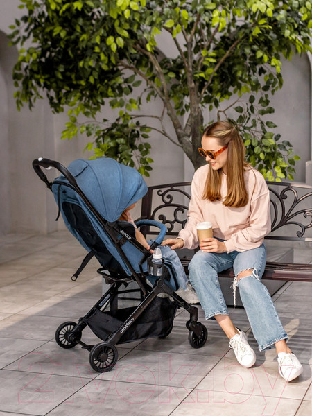 Изображение товара Детская прогулочная коляска Amarobaby Voyager / AB22-10VOYAGER/20 (синий)