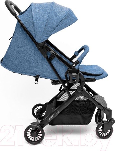 Изображение товара Детская прогулочная коляска Amarobaby Voyager / AB22-10VOYAGER/20 (синий)
