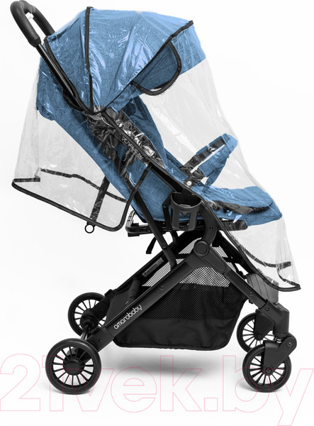 Изображение товара Детская прогулочная коляска Amarobaby Voyager / AB22-10VOYAGER/20 (синий)