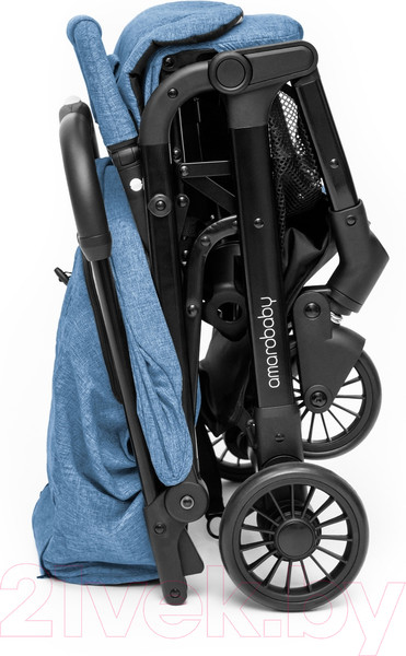 Изображение товара Детская прогулочная коляска Amarobaby Voyager / AB22-10VOYAGER/20 (синий)