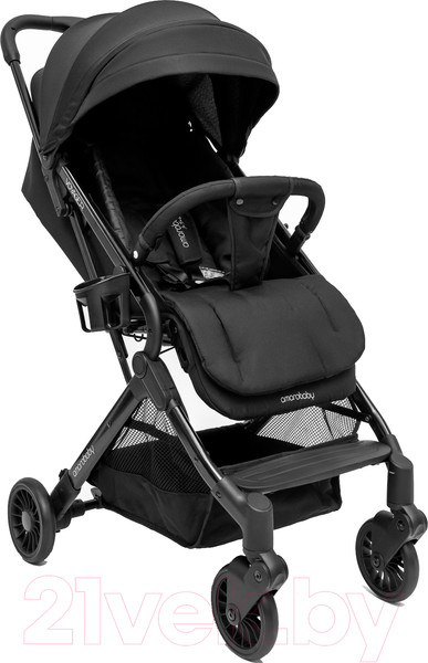 Изображение товара Детская прогулочная коляска Amarobaby Voyager / AB22-10VOYAGER/09 (черный)