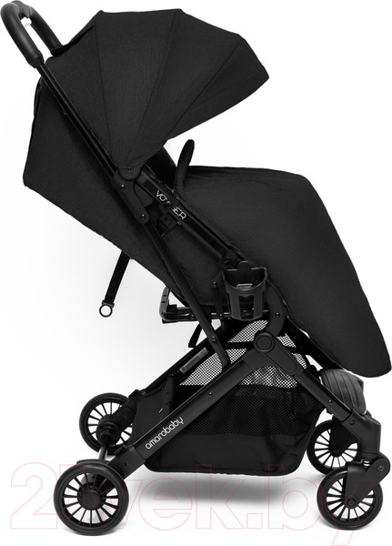 Изображение товара Детская прогулочная коляска Amarobaby Voyager / AB22-10VOYAGER/09 (черный)