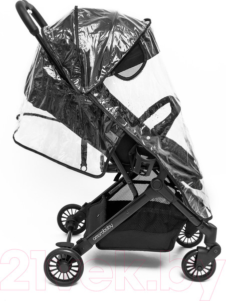 Изображение товара Детская прогулочная коляска Amarobaby Voyager / AB22-10VOYAGER/09 (черный)