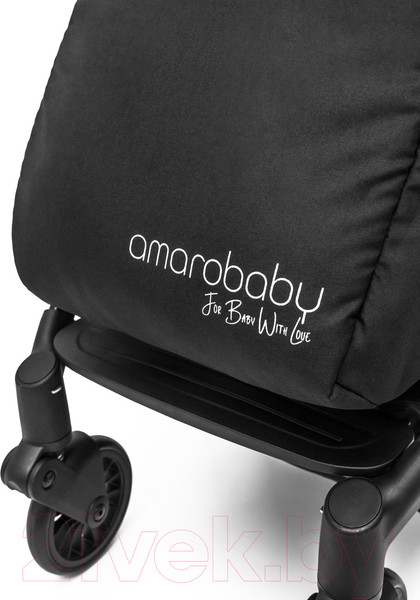 Изображение товара Детская прогулочная коляска Amarobaby Voyager / AB22-10VOYAGER/09 (черный)