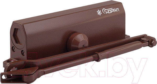 Изображение товара Доводчик с рычагом Нора-М 740 DA (коричневый)