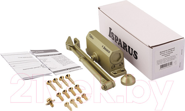 Изображение товара Доводчик с рычагом Нора-М Isparus 410 (золото)