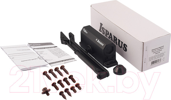 Изображение товара Доводчик с рычагом Нора-М Isparus 410 (черный)