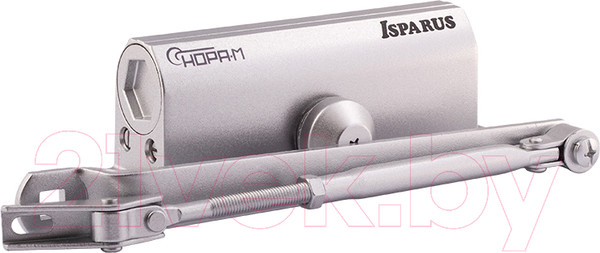 Изображение товара Доводчик с рычагом Нора-М Isparus 420 (серебристый)