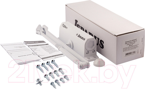 Изображение товара Доводчик с рычагом Нора-М Isparus 440 (белый)